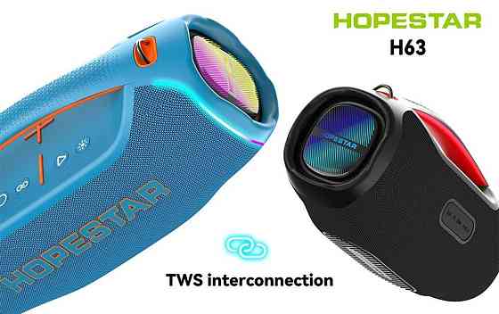 Колонка Hopestar H63 8800mAh 70W Bluetooth RGB. Харків