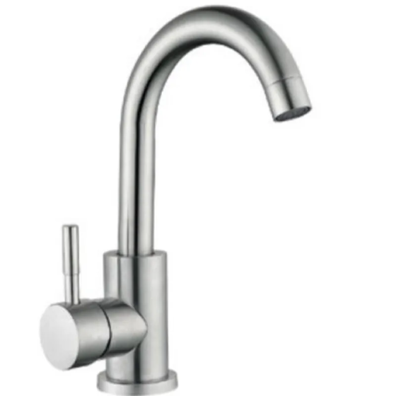 Змішувач для умивальника Mixxus SUS-001-C з нержавної сталі SUS304 Харків