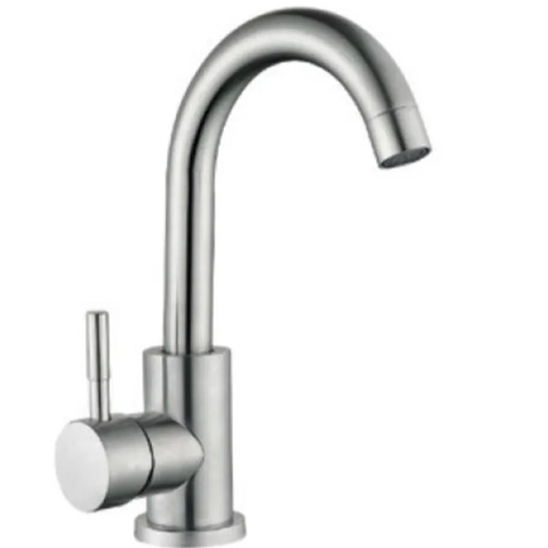 Змішувач для умивальника Mixxus SUS-001-C з нержавної сталі SUS304 Харків - фото 1