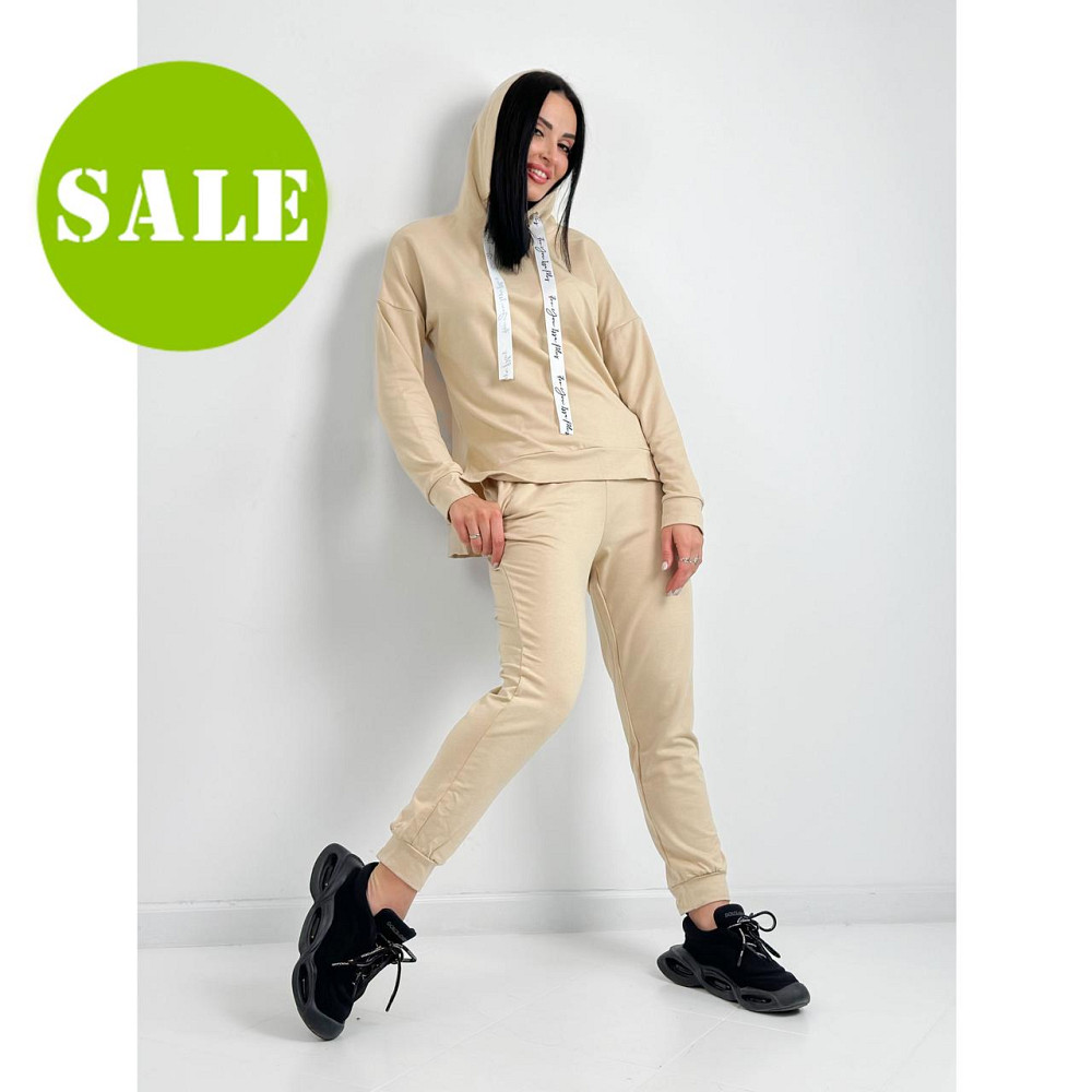 Спортивний трикотажний костюм трійка "Weekend" оптом | Норма і батал | Розпродаж моделі Київ - фото 1