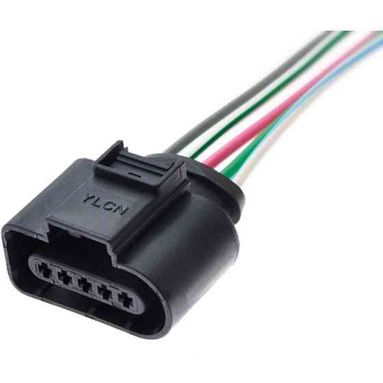 Разъем коннектор с проводом, 5-кон., Датчики, 1J0973705, 4212300 VAG Германия, Франция, Audi, Bugatti, Porsche, Seat, Skoda, VW Киев