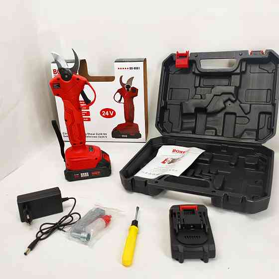 Секатор аккумуляторный Boxer BX-9001 2 АКБ 24В AU-33 Львов