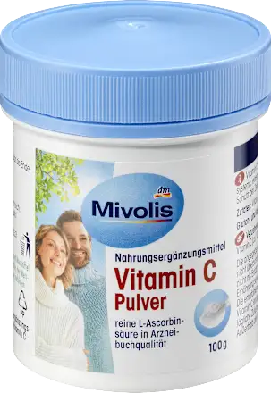 Mivolis Vitamin C Pulver, 100 g  Вітамін С у порошку Київ - фото 1