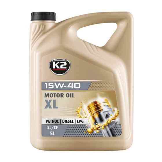 Моторне масло K2 Motor Oil XL 15W-40 5л Львів