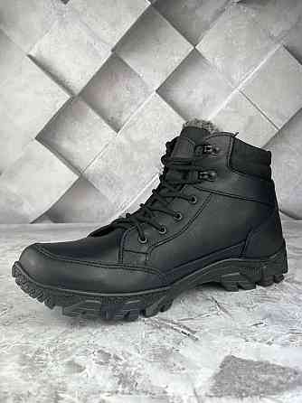 Тактичні зимові водонепронекні черевики на хутрі Хижак високі прошиті та проклеєні черевики WAR Львів