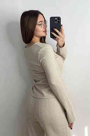 Універсальний жіночий костюм для дому та вулиці Капучино M-L Харків