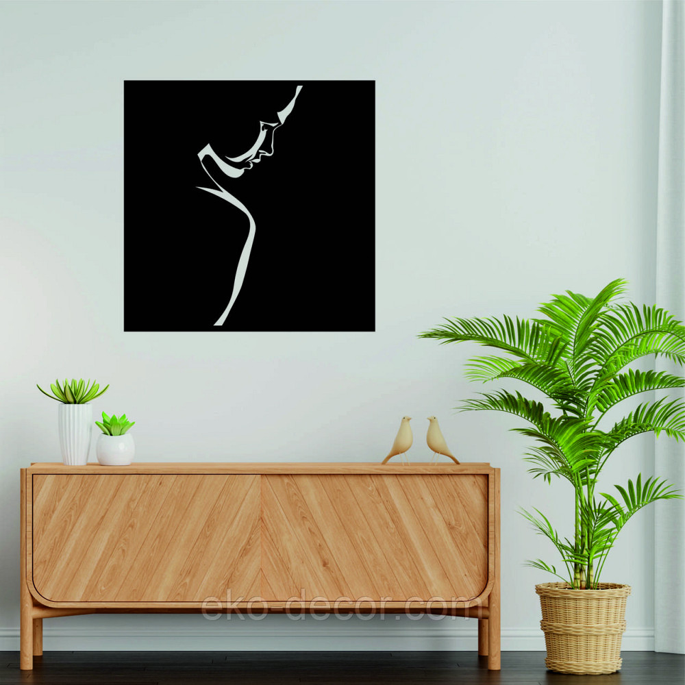 Декоративне настінне Панно «Силует жінки», Декор на стіну Київ - фото 8