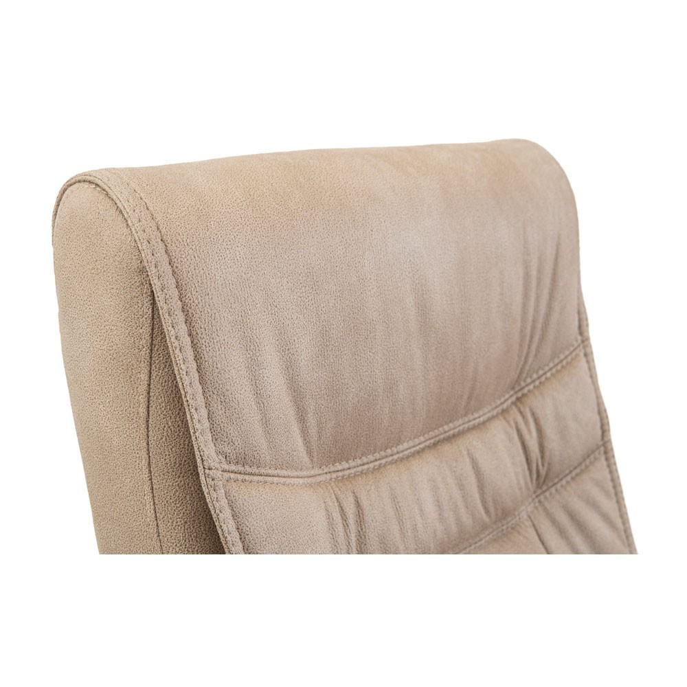 Офісне крісло керівника Burgas Mustang Хром M2 Anyfix Кремовий Київ - фото 5