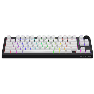 Клавиатура Hator Skyfall 80 Wireless Black/White (HTK3180UA) Винница - изображение 8