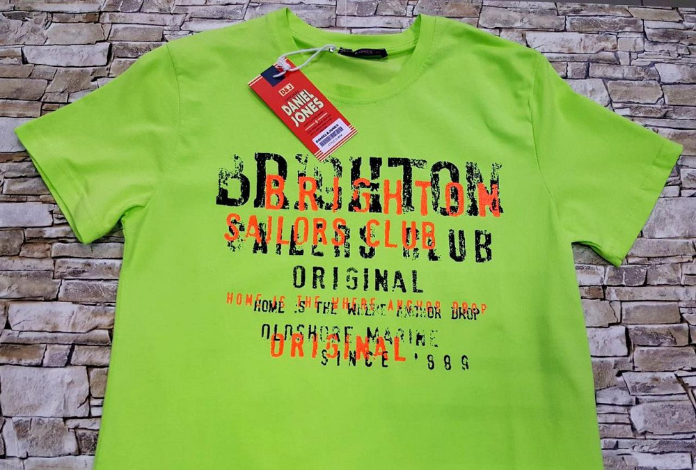 Мужская летняя футболка с надписью Киев - изображение 2