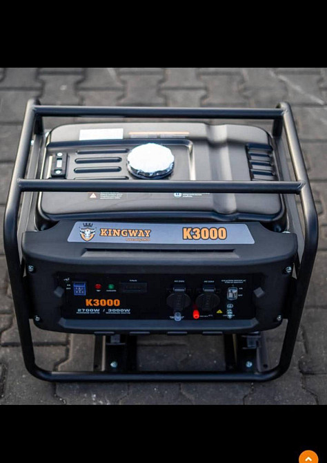 Генератор 3 кВт 220 В бензиновий однофазний ручний запуск надійний Одеса - фото 3