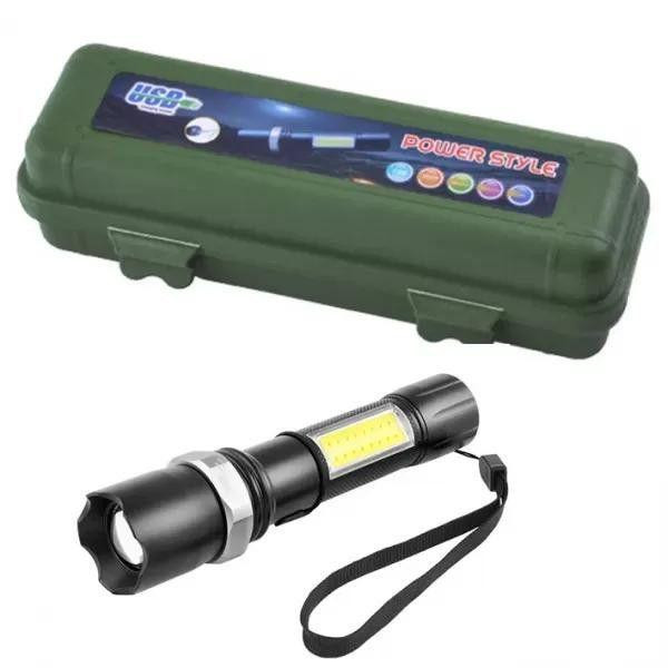 Ліхтар акумуляторний ручний Bailong BL-W546 + COB Харків - фото 6