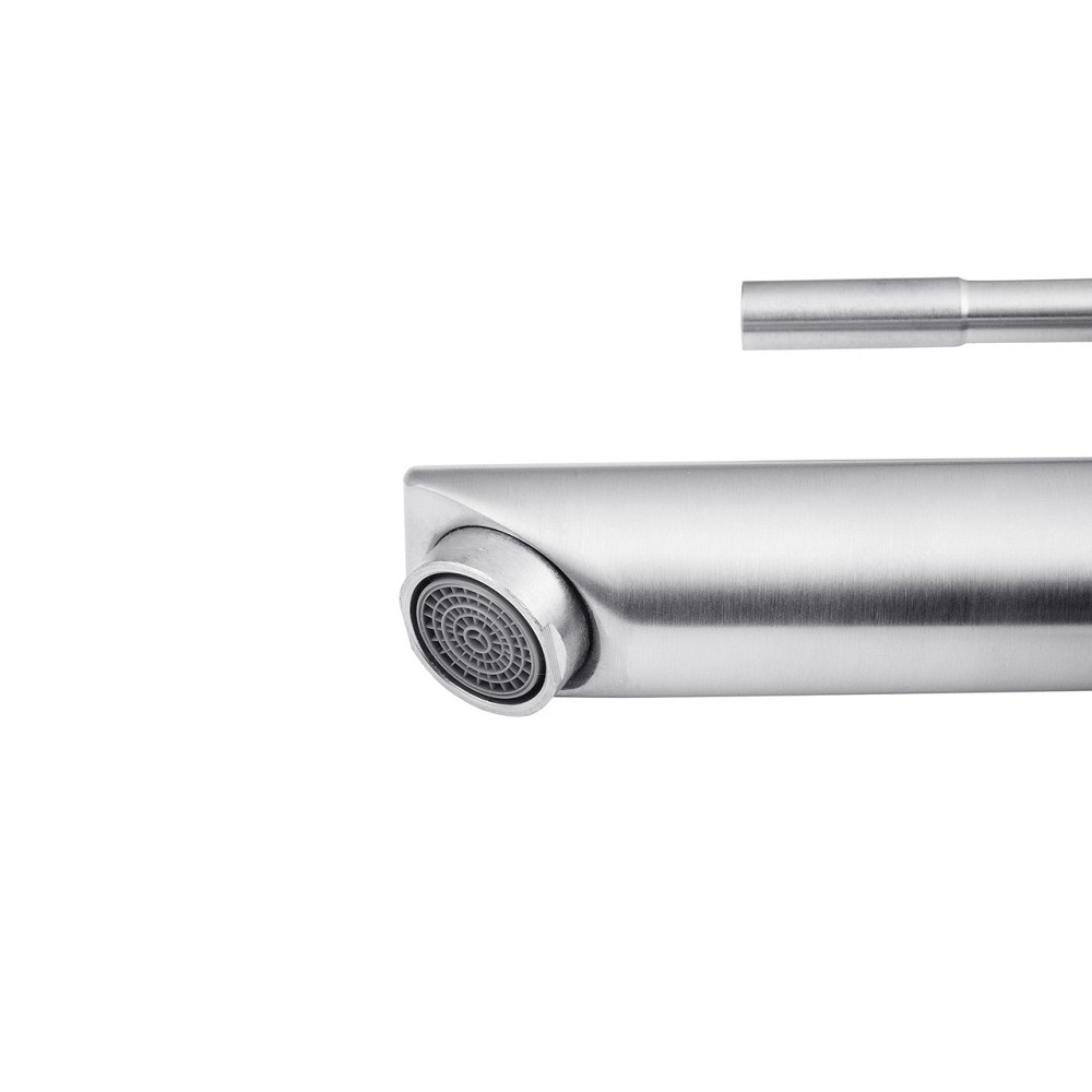 Змішувач для раковини Kroner KRP Edelstahl Klassisch - ESG010 сатин Київ - фото 6