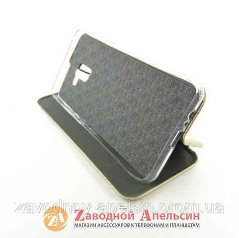 Чохол книжка Samsung A8 Plus A730 Aspor Case gold Одеса