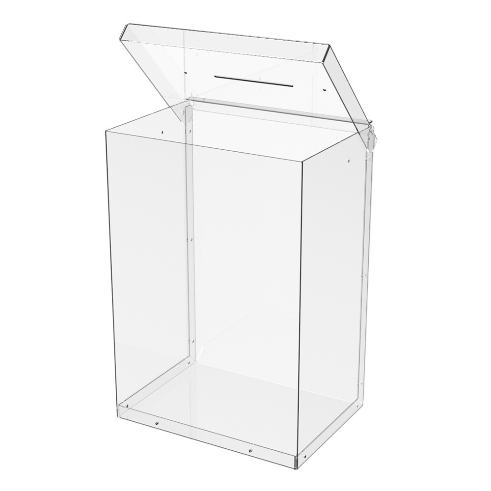 Ящик EKOSTAR без замка для пожертвований и сбора денег 210x150x300. Объем 9.5 литров Киев - изображение 5