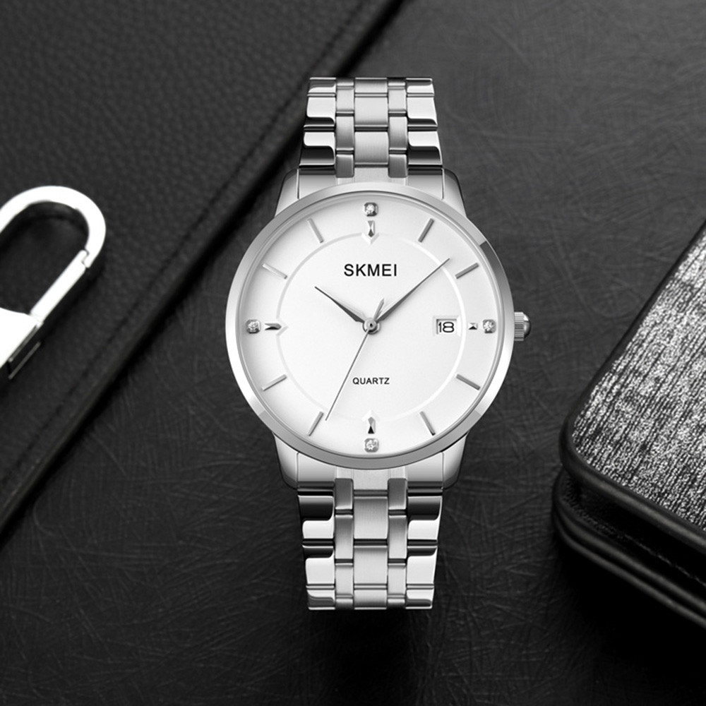 Skmei 1801SSI Silver Case Mesh Band SBR Киев - изображение 3