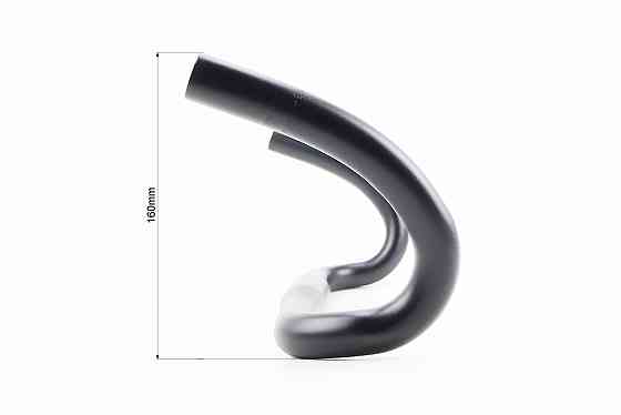 Кермо ROAD 31,8x420мм, алюмінієве, чорне Киев