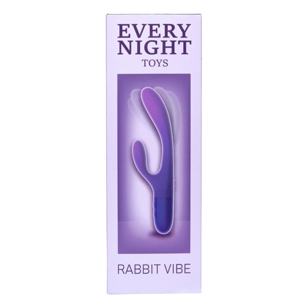 Вибратор кролик Every Night Toys для точки G, сине-фиолетовый градиент Sex Aura Киев - изображение 4