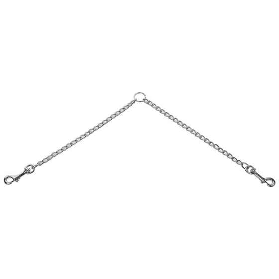 Flamingo Twin Chain ФЛАМИНГО поводок спарка для собак Киев
