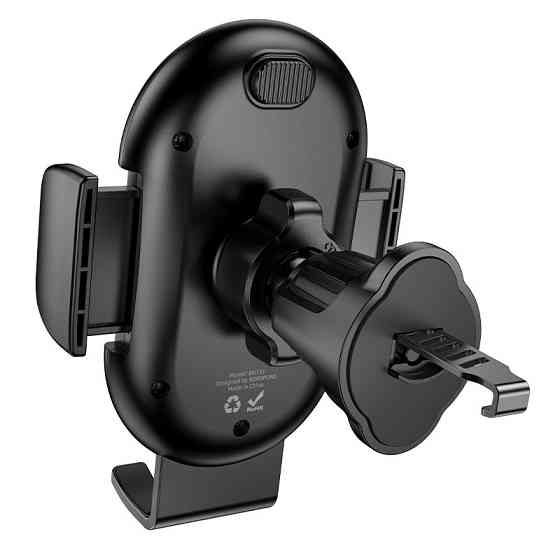 Автомобильный держатель для телефона BOROFONE BH133 Rio push-type car holder (air outlet) Black Одесса