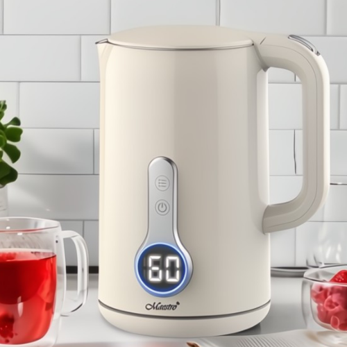 Електрочайник 1,7л 1850-2200W (диск) сенсорна панель MR-025-IVORY Maestro Житомир - фото 4