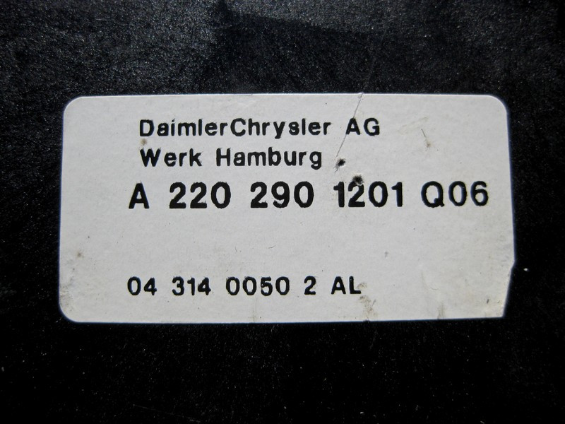 Mercedes-Benz  A2402900218 Педаль гальма з кронштейном S-Class W221 CL C216 Одеса - фото 5