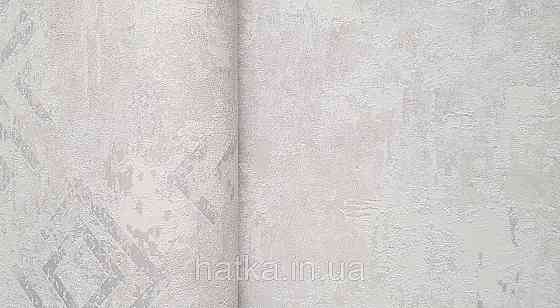 Шпалери вінілові на флізеліні Marburg Memoria 1.06х10 під штукатурку під старовину сірі бежеві срібло Київ
