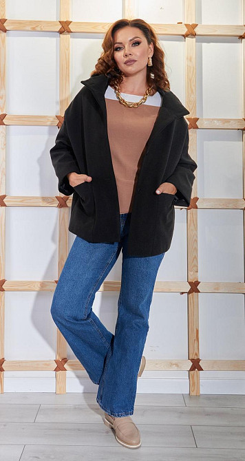 Пальто комфортного силуєта (50) Киев - изображение 3