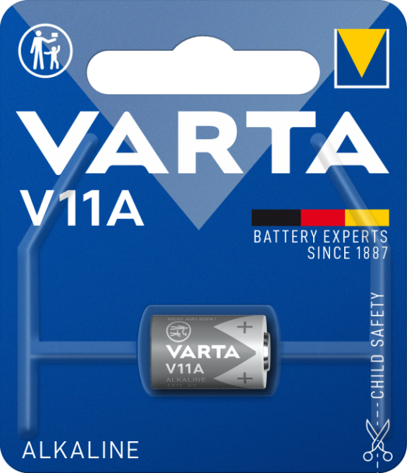 Батарейка високовольтна VARTA V 11 GA 6V блістер 1 шт Рівне - фото 1
