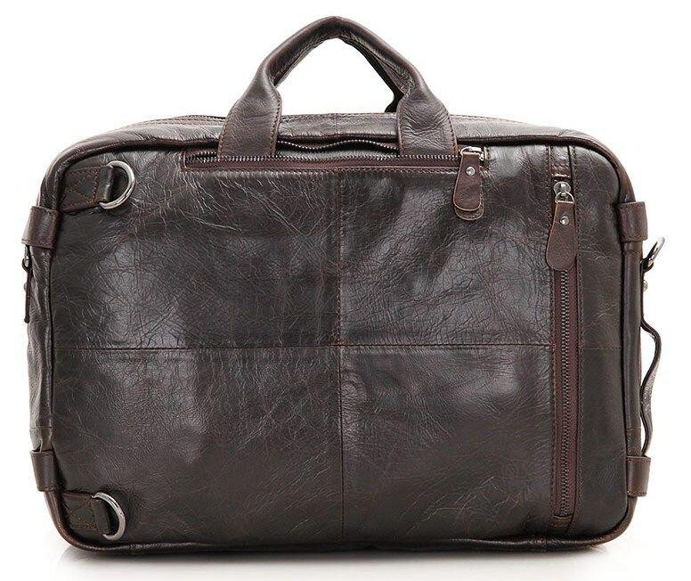 Сумка чоловіча трансформер Коричнева (Vintage) Київ - фото 13
