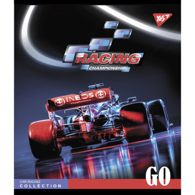 Тетрадь Yes А5 Racing championship 48 листов клетка (766863) Винница - изображение 3