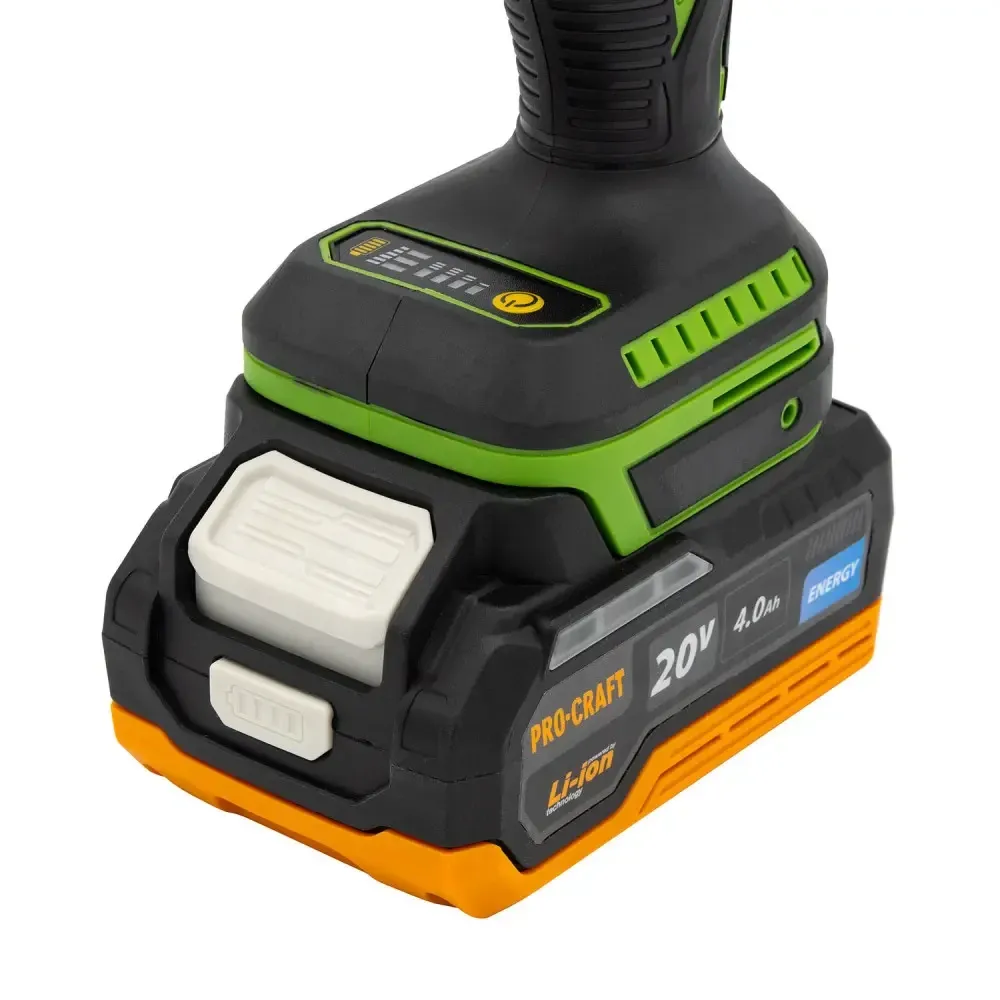 Гвинтоверт акумуляторний Procraft PS20 — 20 В, 1 АКБ, 36 міс гарантії Львів - фото 8