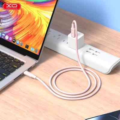 Дата кабель USB-C to USB-C NBQ265B-CC pink XO (NB-Q265B-CC.pink) Вінниця