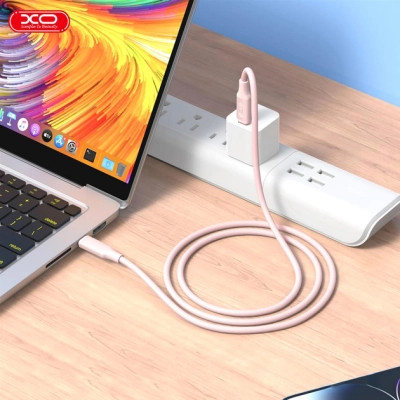 Дата кабель USB-C to USB-C NBQ265B-CC pink XO (NB-Q265B-CC.pink) Винница - изображение 3