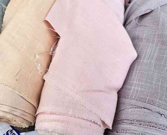 Тканина/опт/ костюмка під льон — від 3 м. Київ