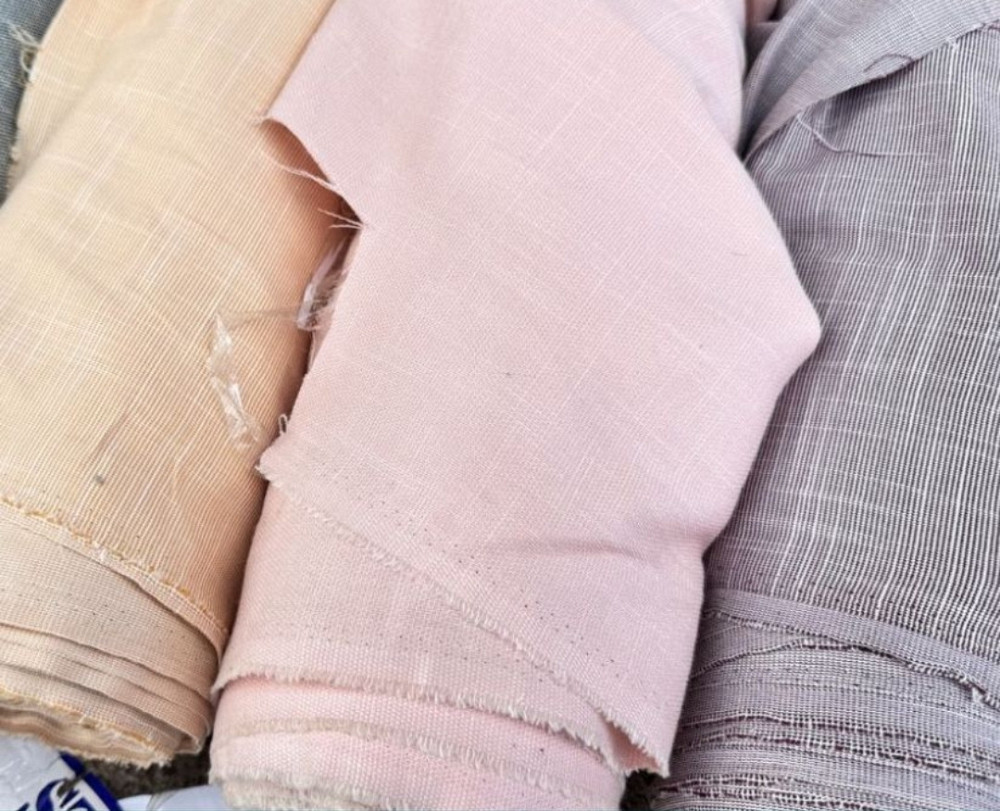 Ткань / опт / костюмка под лен - от 3 м. Киев - изображение 1