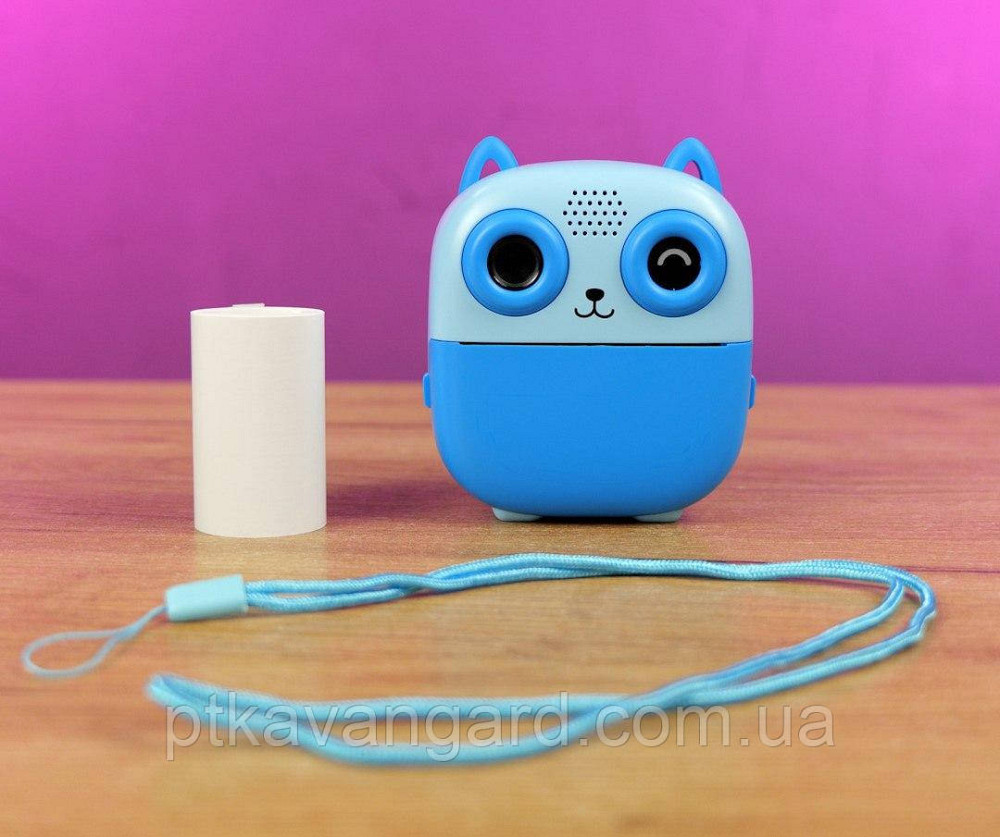 Детский фотоаппарат с моментальной печатью 