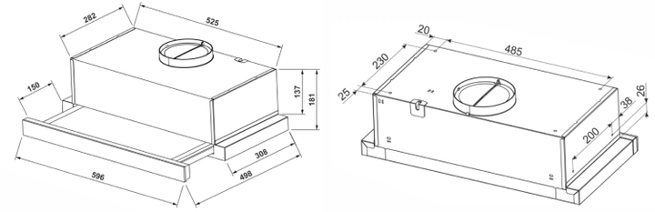 Витяжка Jantar TLT 650 LED 60 BL (6881882) Київ - фото 10