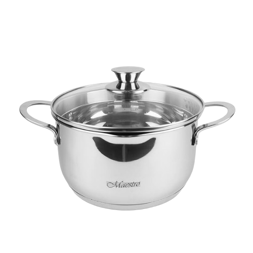 Набір каструль 6 предметів скляна кришка MR-3510-6L Maestro Житомир - фото 5