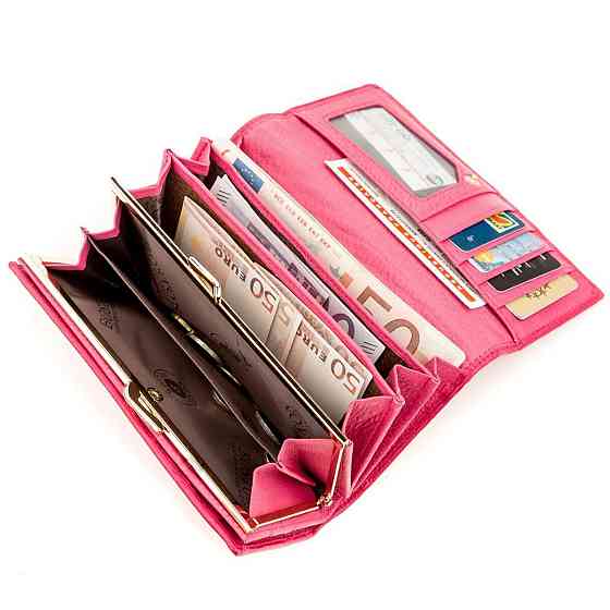 Кошелек женский Boston 18492 (S9001B) очень красивый Розовый Киев