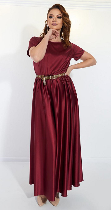 Довга шовкова сукня Київ - фото 7