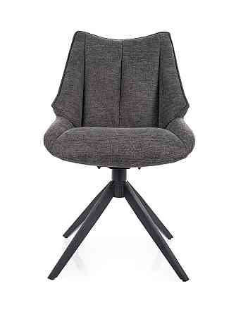 Стілець CODA BREGO чорний каркас/темно-сірий 18 Киев