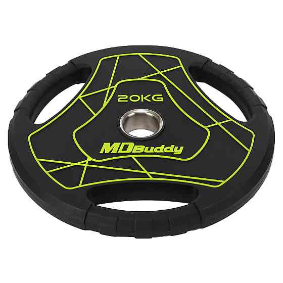 Диск поліуретановий 20 кг 51 мм MD Buddy-9647-20 Київ