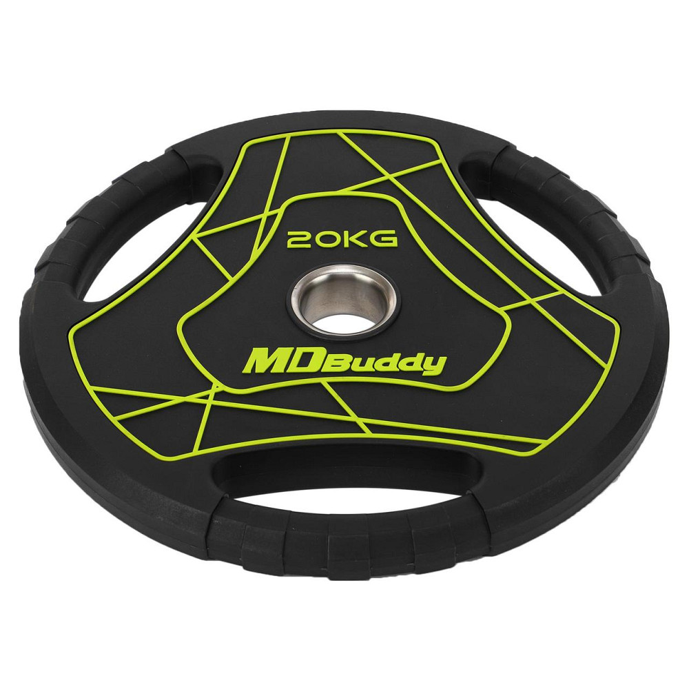 Блин (диск) полиуретановый 20 кг 51 мм MD Buddy-9647-20 Киев - изображение 1