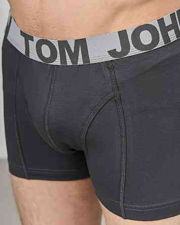 Трусы-шорты мужские однотонные - Tom John 2020-5 XL, Серый Киев