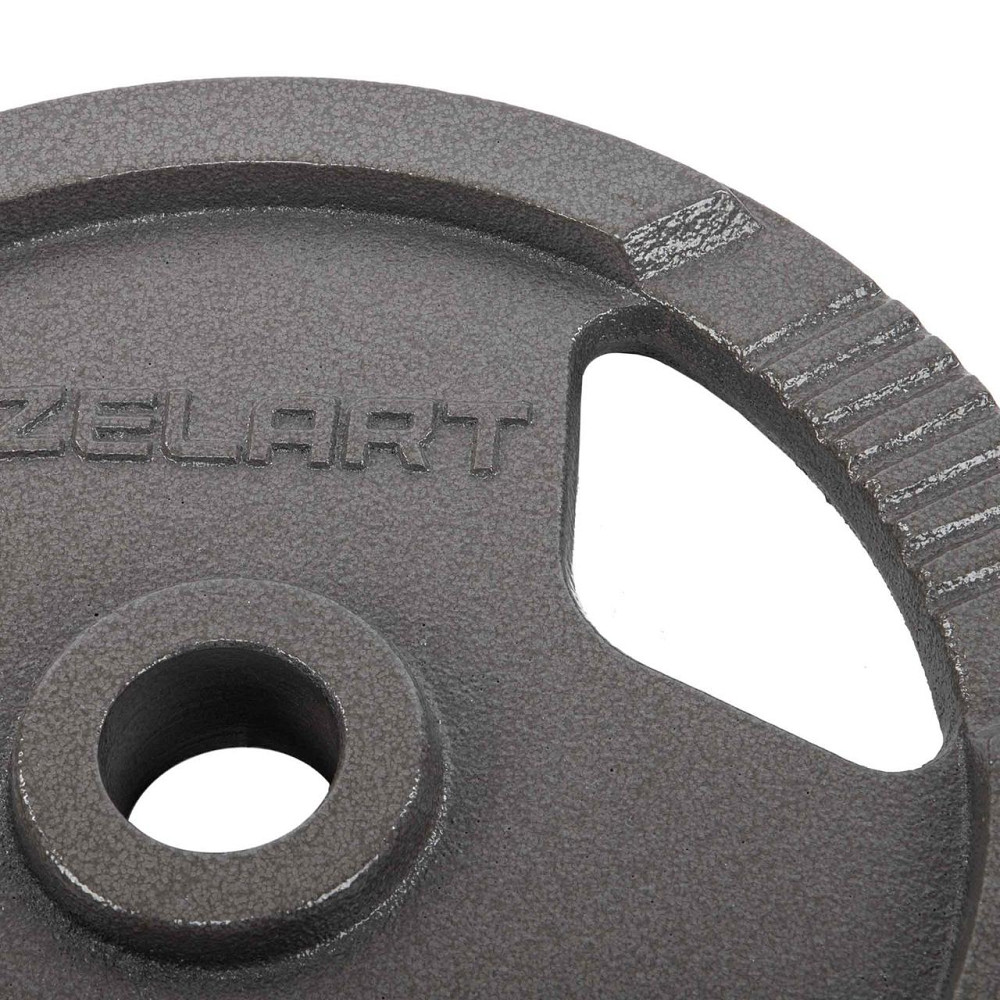 Блин (диск) стальный с хватом 20 кг d-52мм Zelart-7791-20 Киев - изображение 4