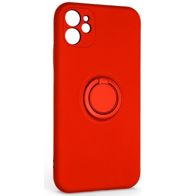 Чехол для мобильного телефона Armorstandart Icon Ring Apple iPhone 11 Red (ARM68642) Винница - изображение 1