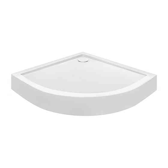 Душовий піддон Qtap Robin 301112 100x100x12 см + сифон Київ