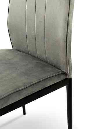Стілець Річь, чорний/велюр сірий Київ