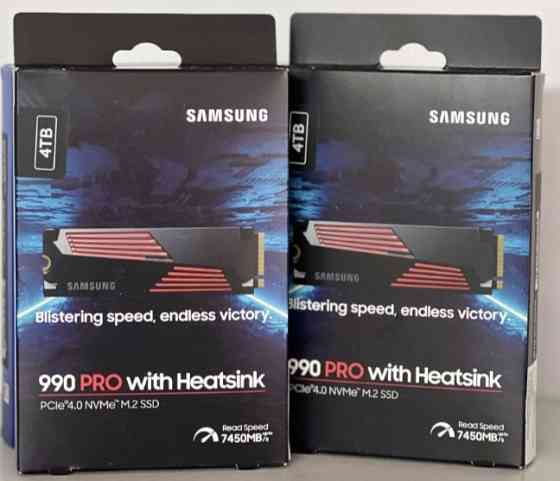 SSD Накопитель : Samsung 990 PRO With Heatsink 4 TB (MZ-V9P4TOCW ) Киев